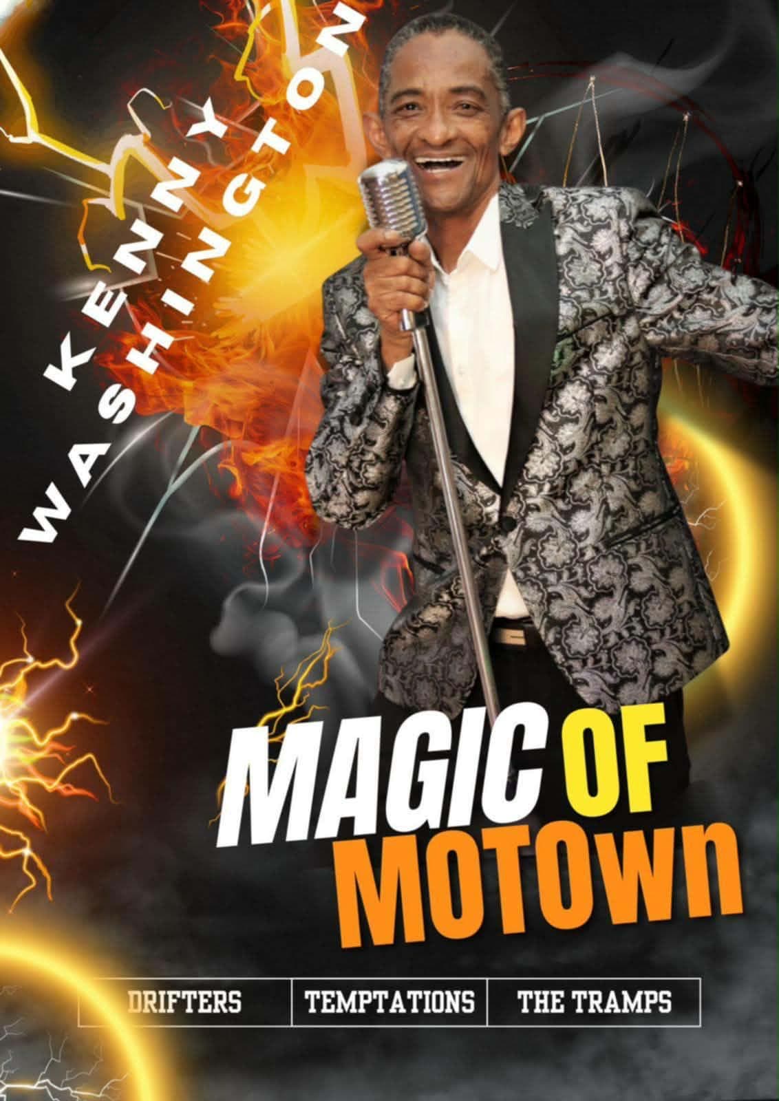Kenny Washington performing